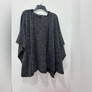 ⤵️ Dark Charcoal Grey • Open Ponch/Jacket • Ones Size